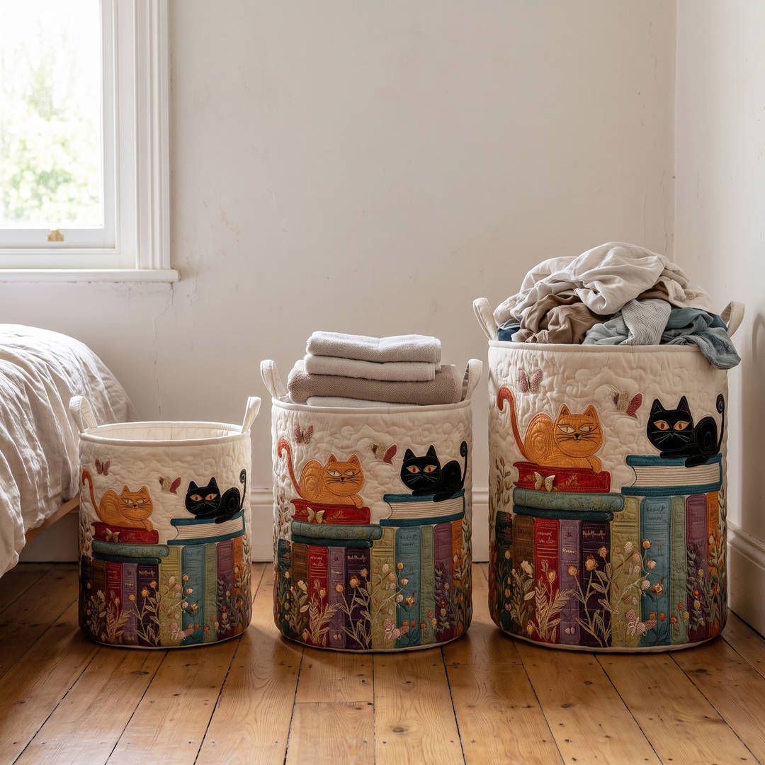 Poppy | Cat Parade Laundry Basket