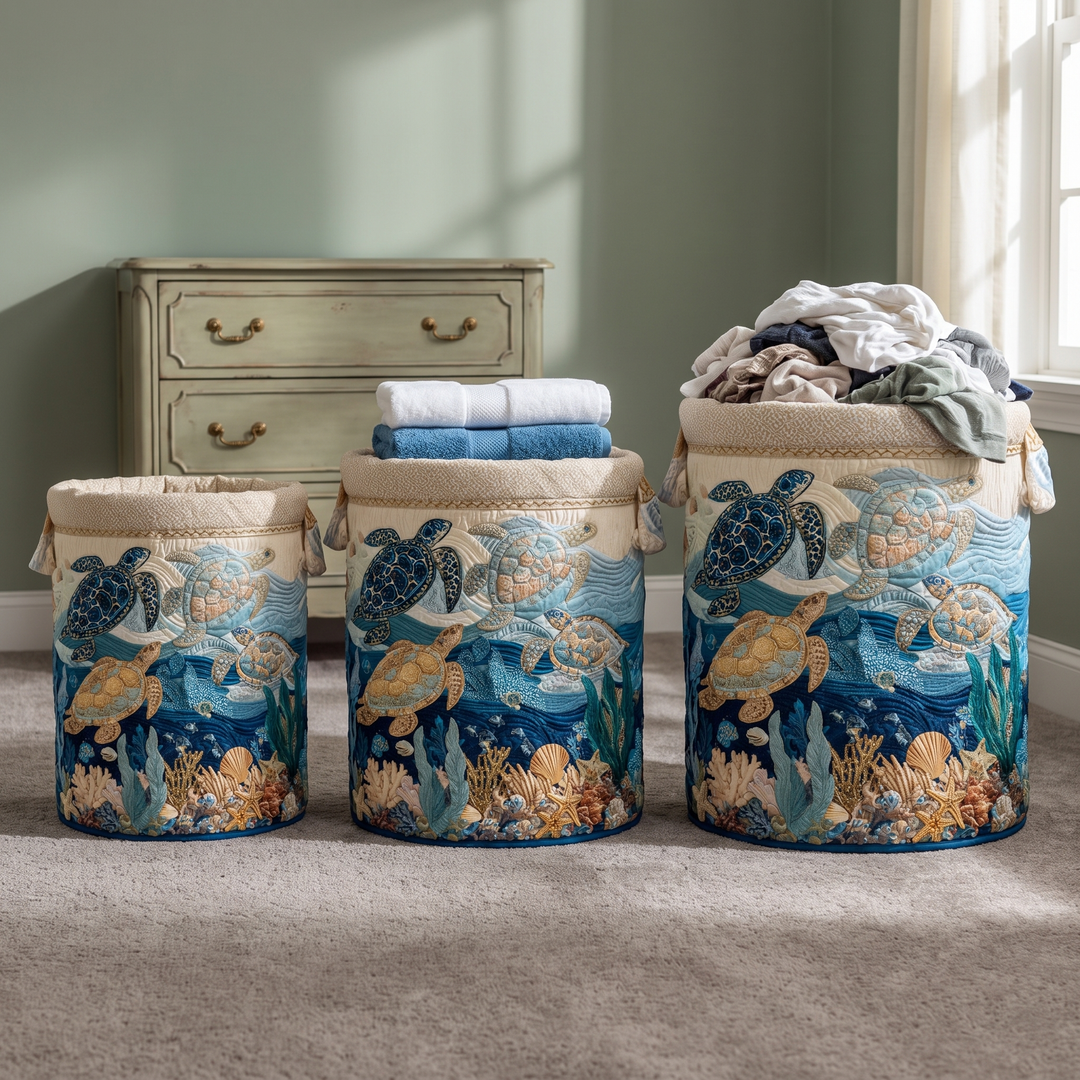 Pearl | Shell Shine Laundry Basket